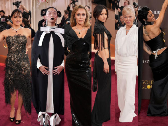 Modowe koszmary i wielkie zachwyty na gali Złotych Globów. Kto wypadł najlepiej, a kto zaliczył wpadkę? Dużo zdjęć 