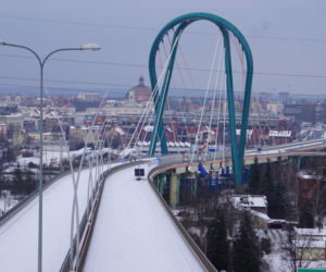 Trwa naprawa mostu Uniwersyteckiego w Bydgoszczy [ZDJĘCIA]
