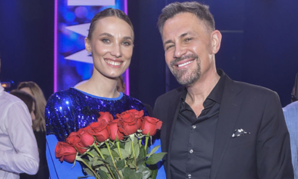 Krzysztof Ibisz i jego żona Joanna. Finał 10. sezonu "Top Model"