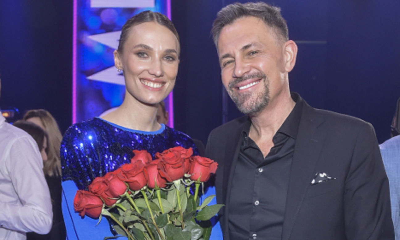 Krzysztof Ibisz i jego żona Joanna. Finał 10. sezonu "Top Model"
