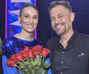 Krzysztof Ibisz i jego żona Joanna. Finał 10. sezonu Top Model