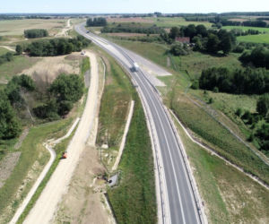 Miejsce połączenia obwodnicy Ostródy z przyszłą S5
