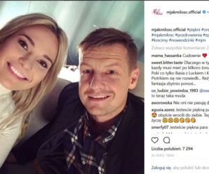 Rafał Mroczek (Paweł), Joanna Kuberska (Julka) na planie M jak miłość