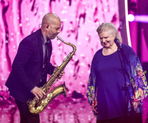 Stanisława Celińska z rodziną