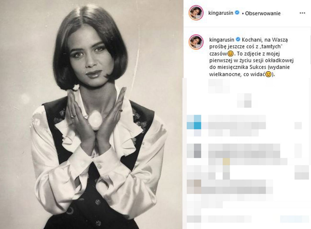 Kinga Rusin kończy 50 lat