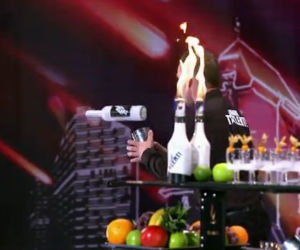 Krzysztof Drabik, barman