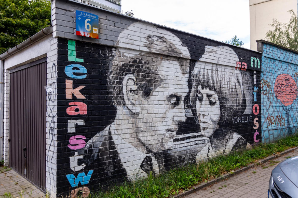 Murale w Warszawie