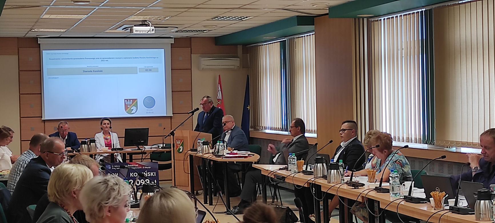 Radni nie dali wotum zaufania staroście konińskiemu, ale udzielili absolutorium