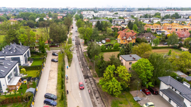 Rozpoczyna się rozbudowa ulicy Białołęckiej w Warszawie