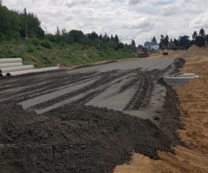 Budowa Węzła Łękno - lipiec 2019