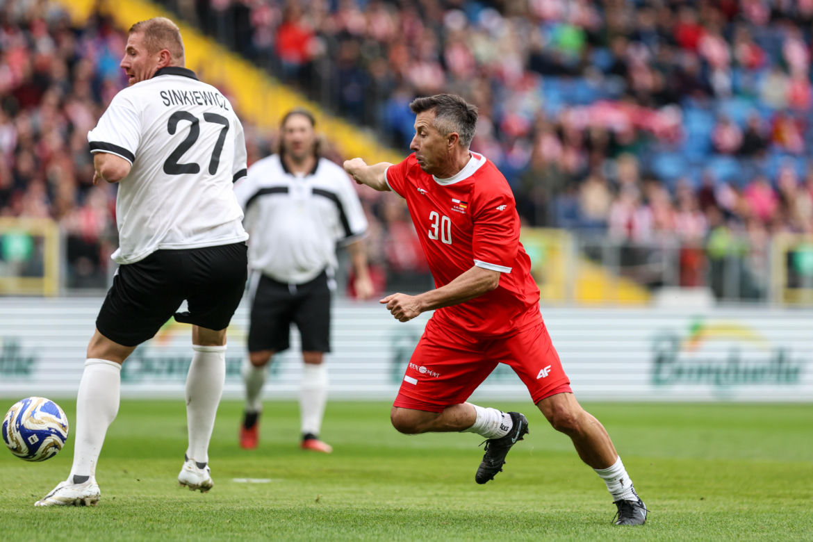 Polska - Niemcy. Mecz legend na Stadionie Śląskim