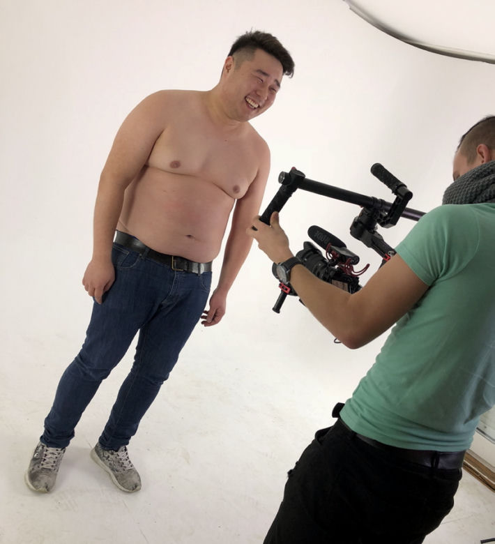 Bilguun Ariunbaatar na siłowni