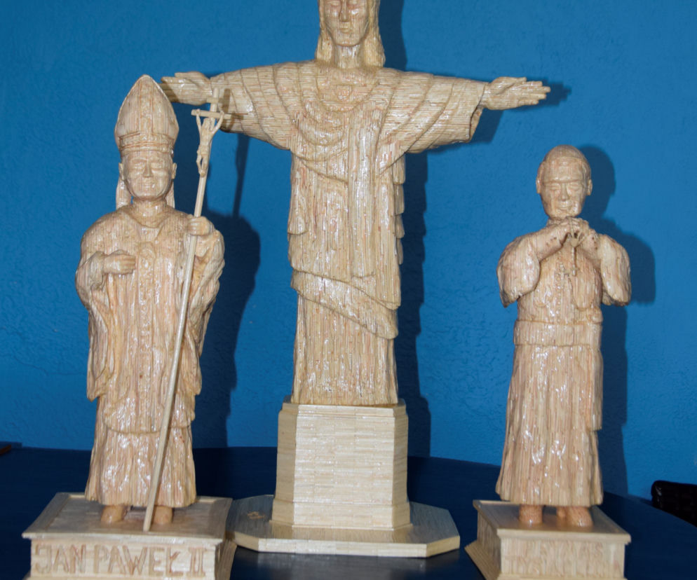 Zapałkowy chrystus z Rio
