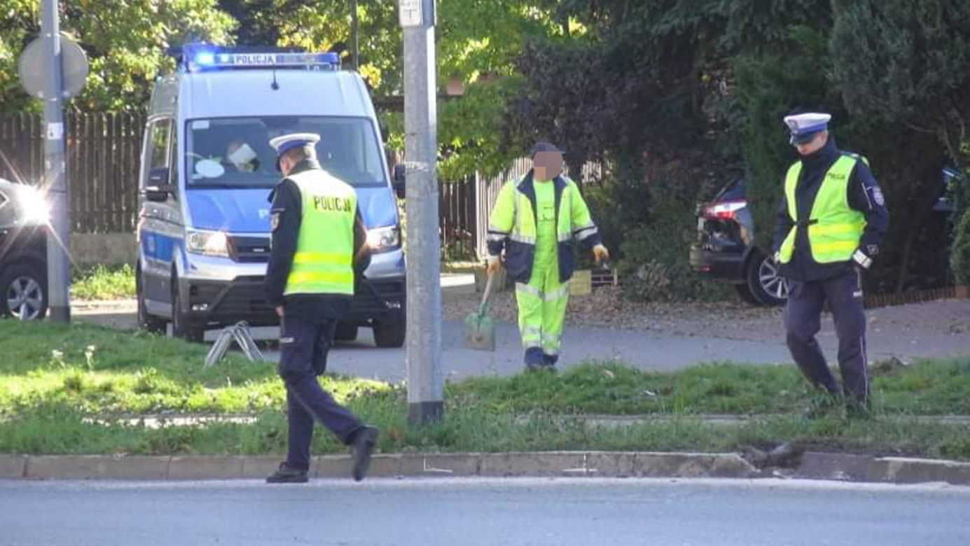 Makabra w Wesołej. Nie żyje kierowca audi
