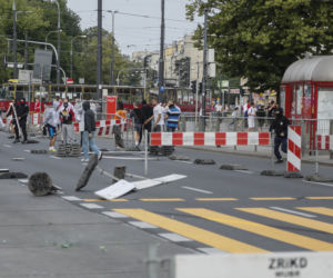 ZAMIESZKI KIBICÓW przed meczem POLSKA-ROSJA - ZDJĘCIA