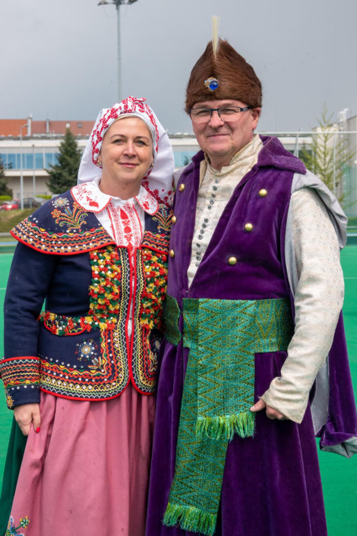 Na AWF-ie wspólnie zatańczyli poloneza