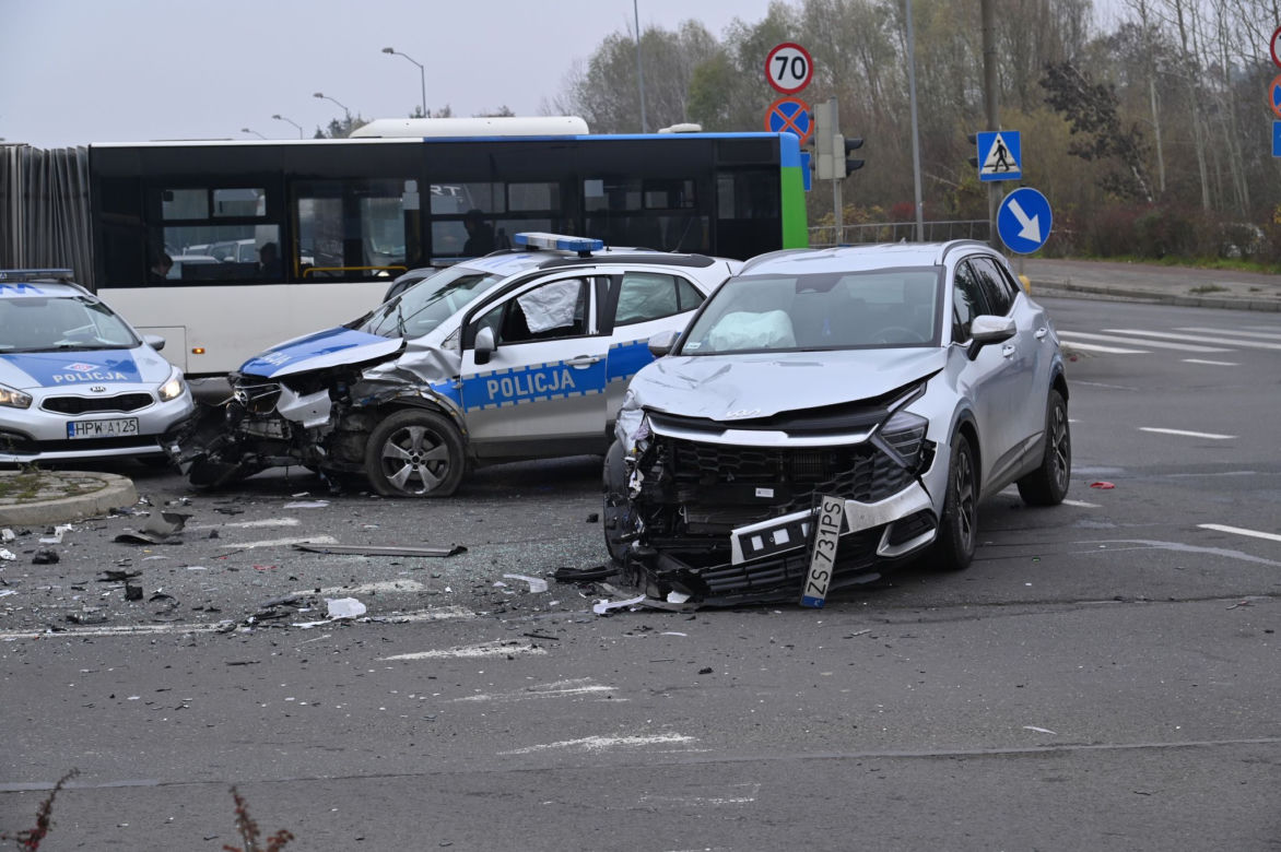 Kolizja na Gumieńcach