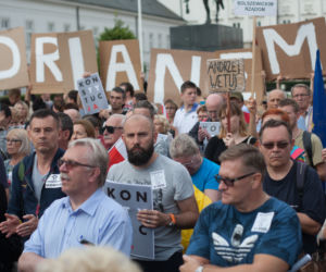 Wojna o sądy. Protesty w Polsce