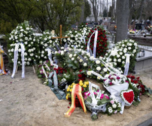 Tak wygląda teraz grób Edwarda Linde-Lubaszenko