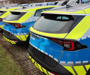 Nowe policyjne samochody