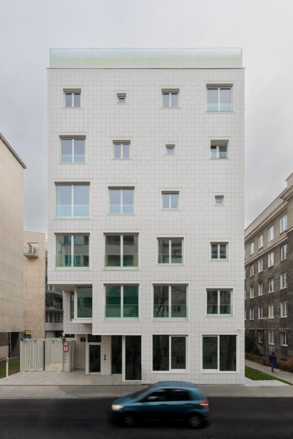 Budynek wielorodzinny La Scala w Warszawie, proj. POLE Architekci