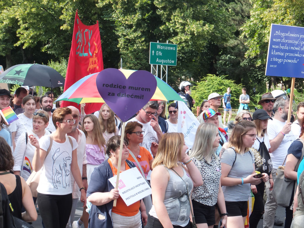 I Marsz Równości w Białymstoku 20.07.2019
