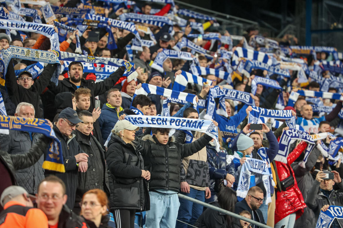 Tak bawili się kibice na meczu Lech Poznań - Śląsk Wrocław
