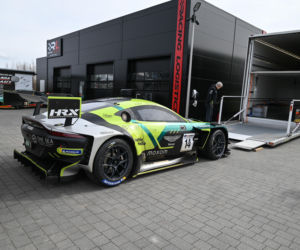 Aston Martin GT3 i GT4 w pracowni w  Ługwałdzie pod Olsztynem