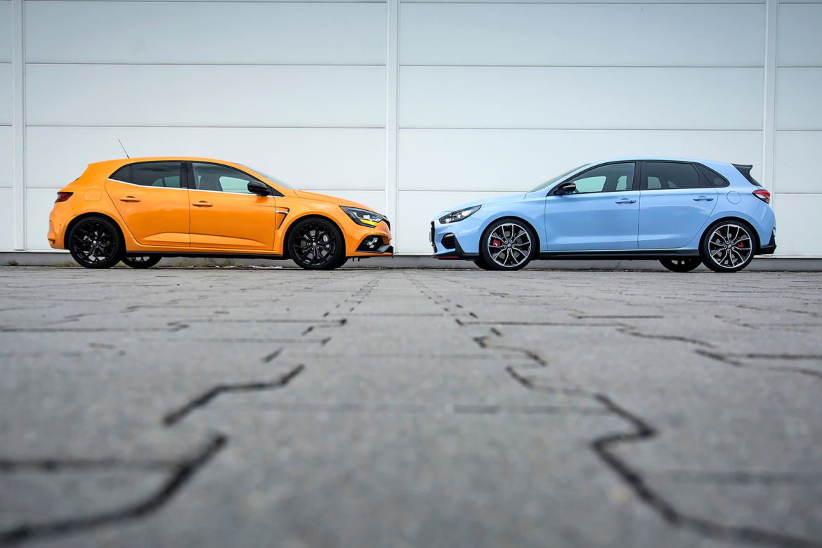 Renault Megane R.S. 1.8 TCe 280 KM EDC vs. Hyundai i30 N Performance 2.0 T-GDI 275 KM