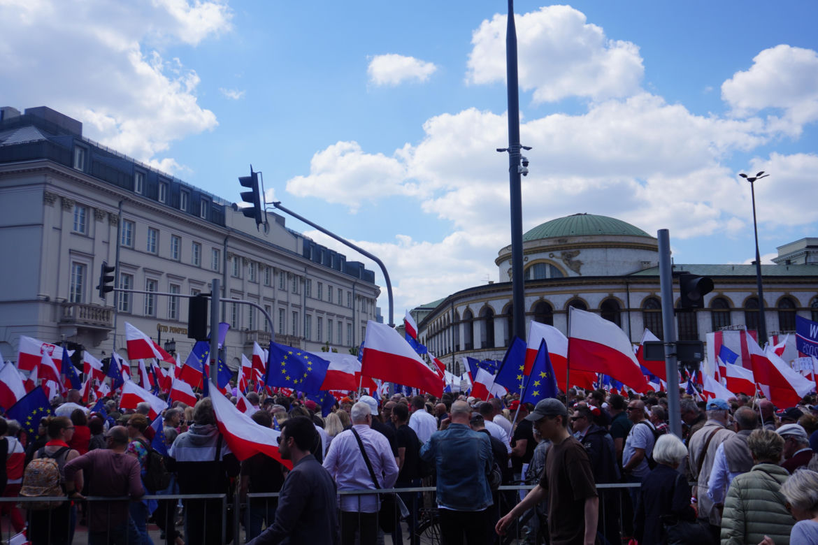 "Wielki Marsz Patriotów" Rafała Trzaskowskiego w Warszawie 25.05.2025