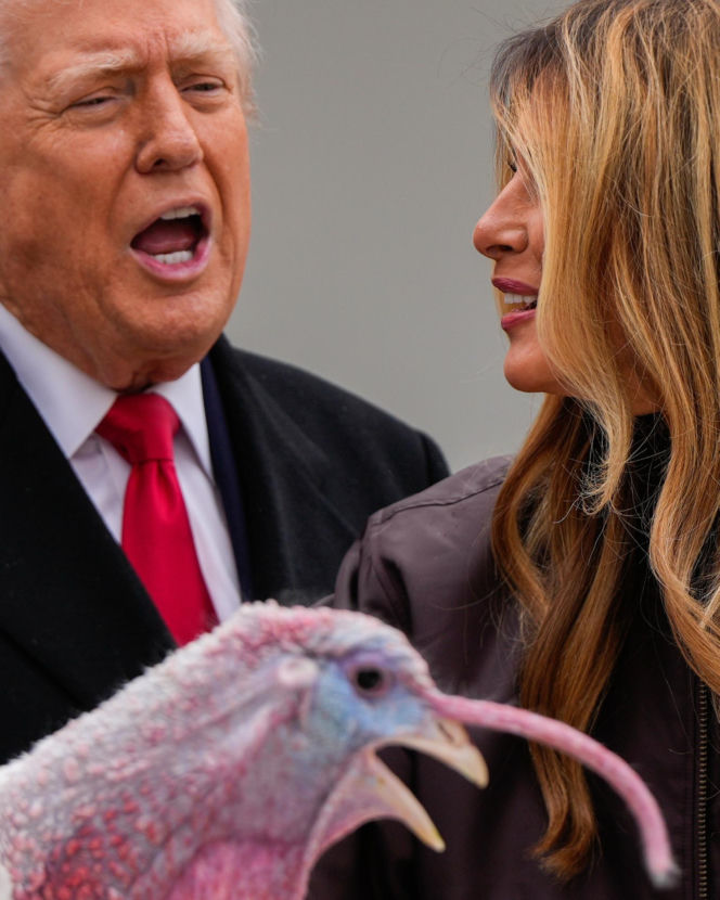 Trump ułaskawił indyki. Ale poprzednie zostaną zjedzone?!