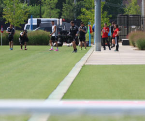 Robert Lewandowski trenuje w Chicago Fire