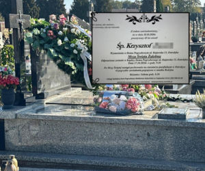 Pochowano ojca nożownika z Ostrołęki. Krzysztof nie żył od kilku dni