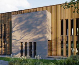 Nowoczeny budynek stanie w nowosądeckim skansenie