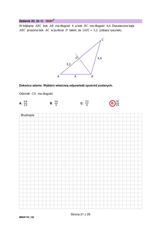 Matura próbna 2023: Matematyka. Oficjalne odpowiedzi CKE