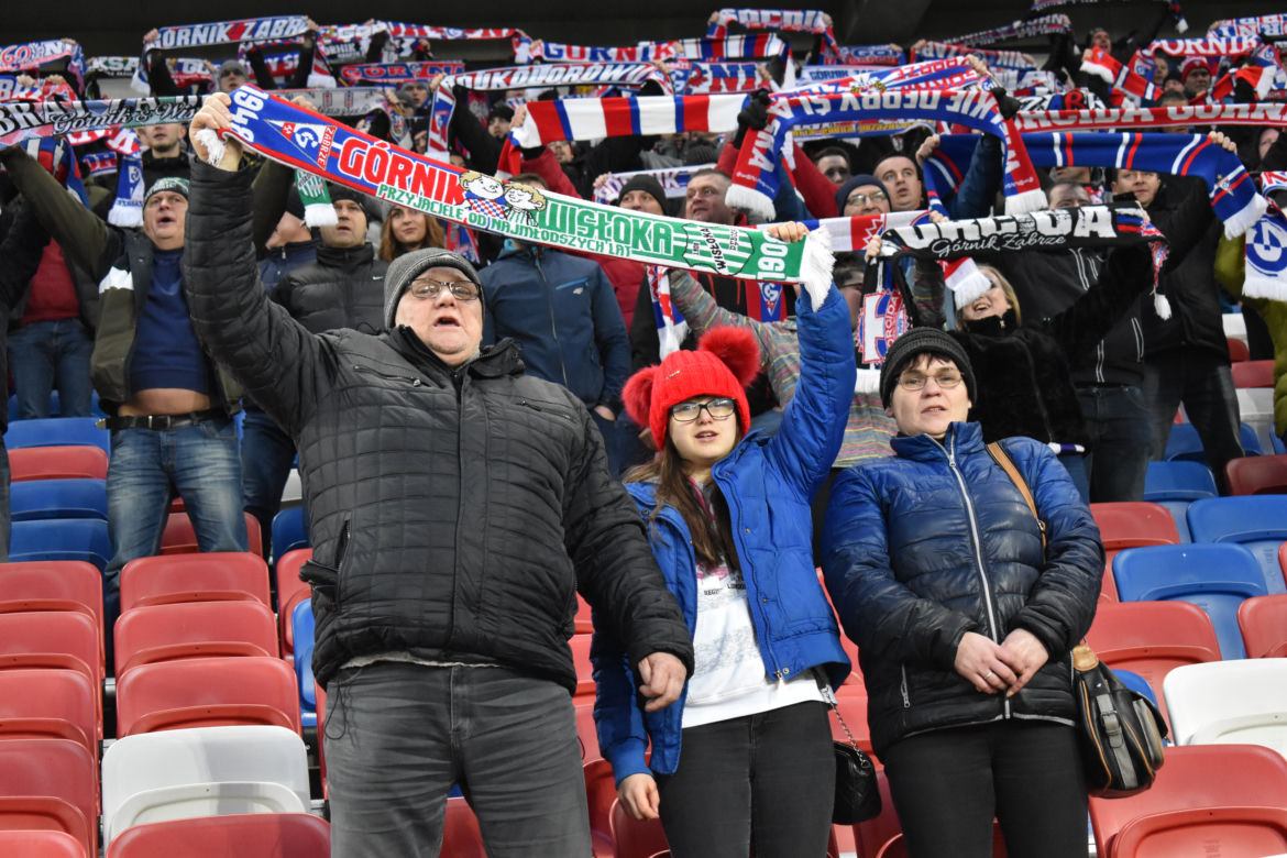 Górnik wygrał u siebie z Pogonią. Zobaczcie zdjęcia kibiców