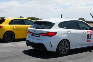 Który szybszy na prostej? BMW M135i kontra Mercedes-AMG A 35 - WIDEO