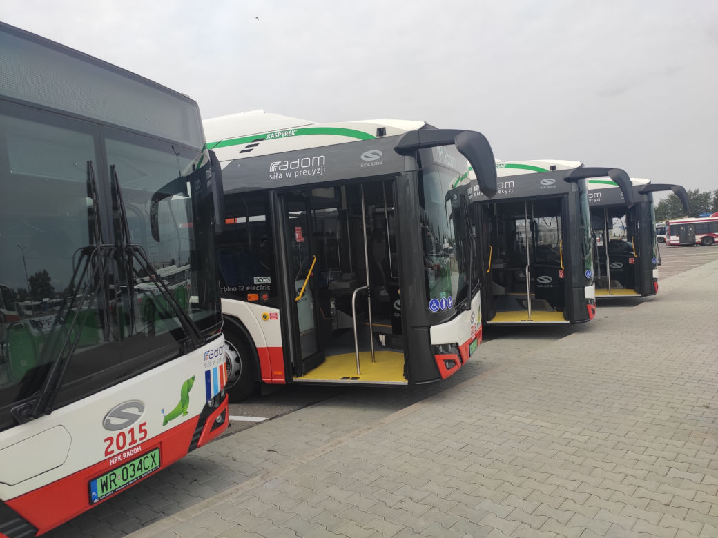 Nowe autobusy elektryczne w Radomiu