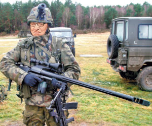 Szok! Grodzka była żołnierzem