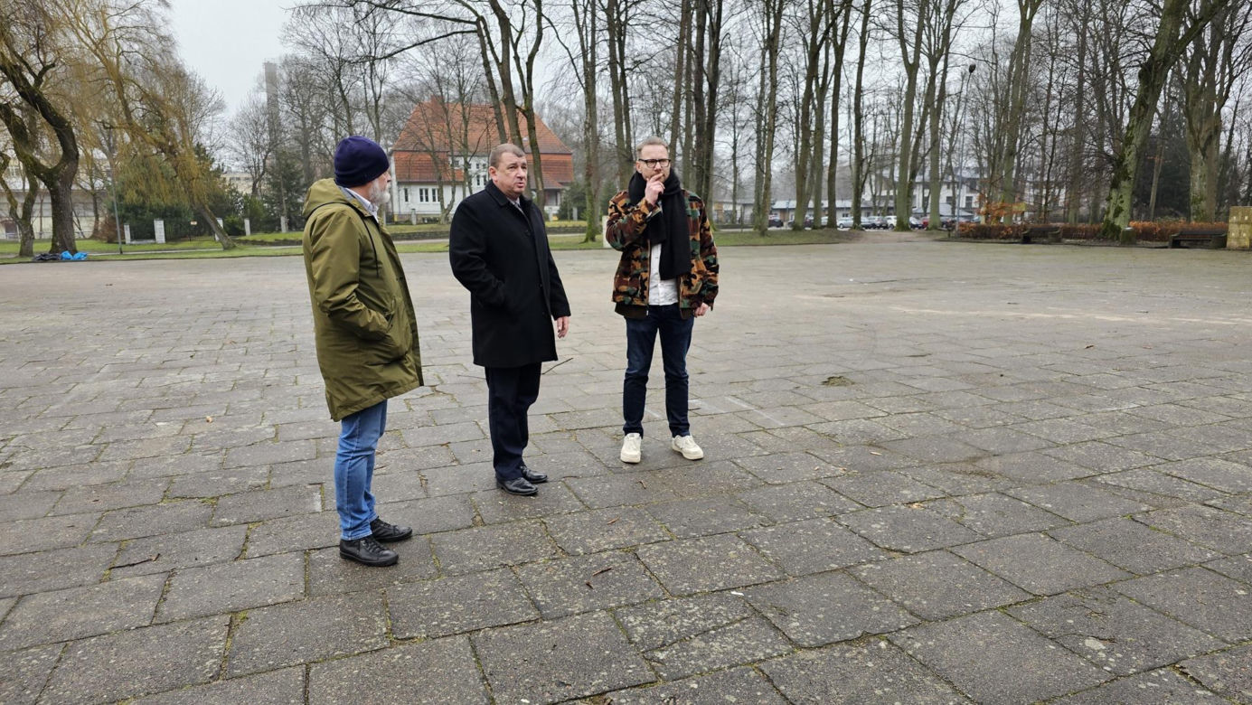 Przebudowa parku w Drawsku Pomorskim 