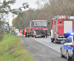Śmiertelny wypadek na DK61