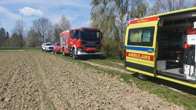 Awaryjne lądowanie szybowca