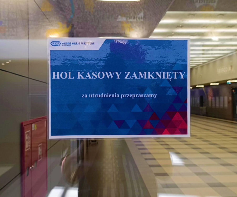 Awaria na dworcu w Szczecinie