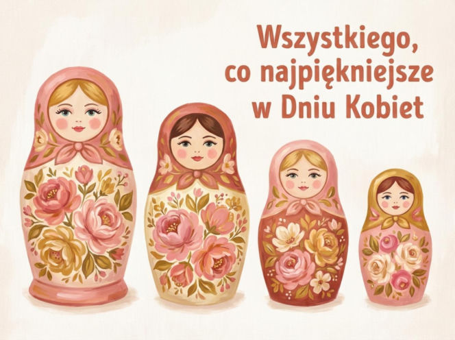 Matrioszki na Dzień Kobiet