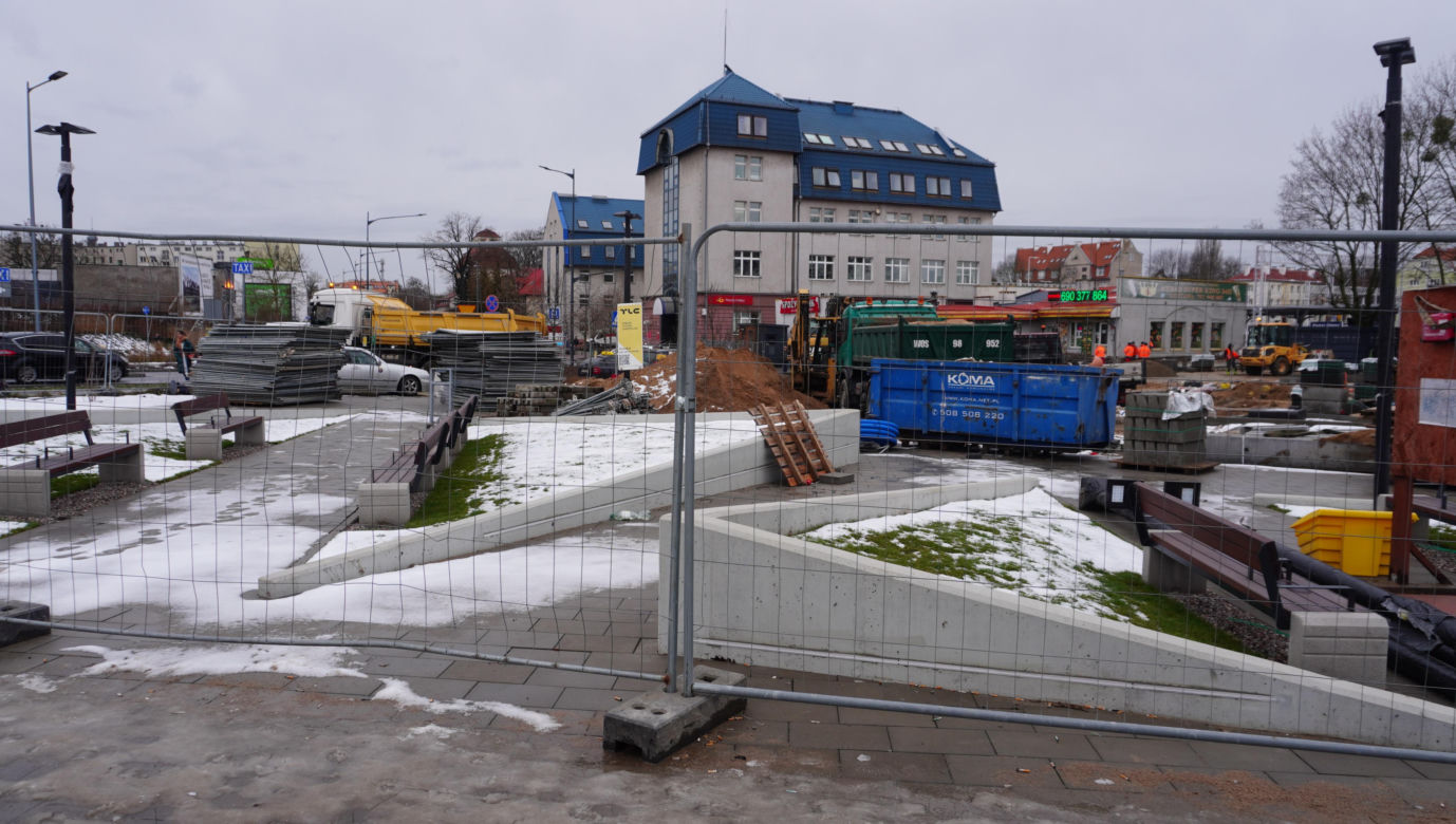 Nowy dworzec PKP w Olsztynie zostanie udostępniony w styczniu. Na jakim etapie są prace? [ZDJĘCIA]