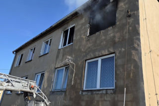 Nie żyje kobieta. Tragiczny pożar w Przybyszowie niedaleko Sławy