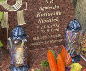 Tak wygląda grób Agnieszki Kotlarskiej przed 1 listopada