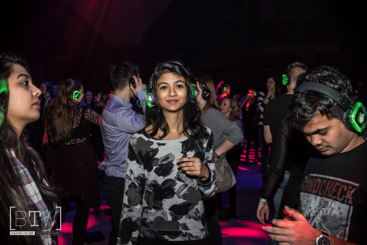 Silent disco w Hali Stulecia