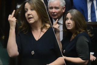Posłanka PiS pokazała środkowy palec w Sejmie. Kuriozalnie się z tego tłumaczyła