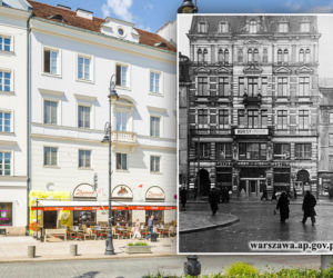 Krakowskie Przedmieście 55. Przed wojną kamienica zachwycała przepychem, dziś jest tylko cieniem dawnej świetności